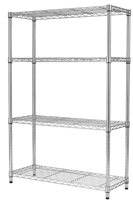 Berkley Jensen 4-Shelf Wire Shelving Storage Rack , 1 pc