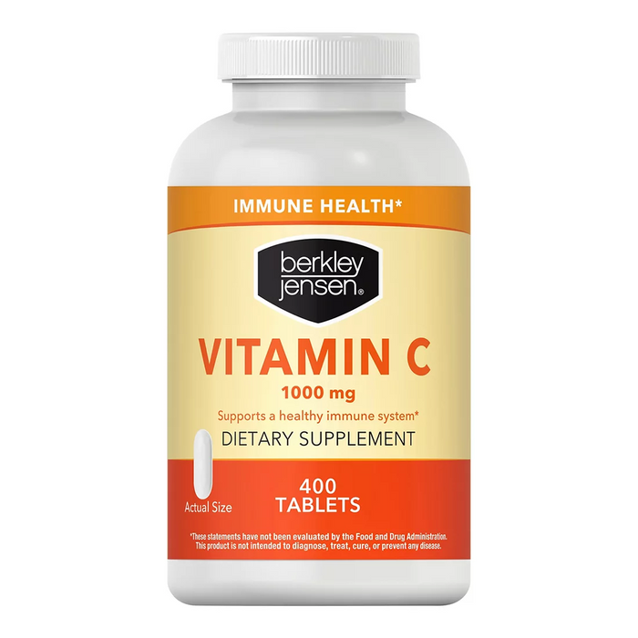 Berkley Jensen Vitamin C Tablets, 1000 mg, 400 ct