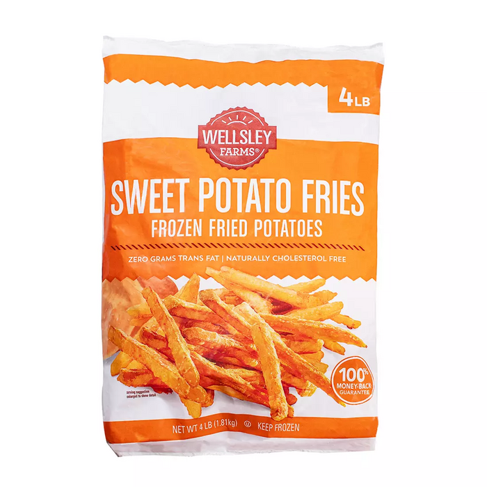 Wellsley Farms Sweet Potato Fries, 4 lbs