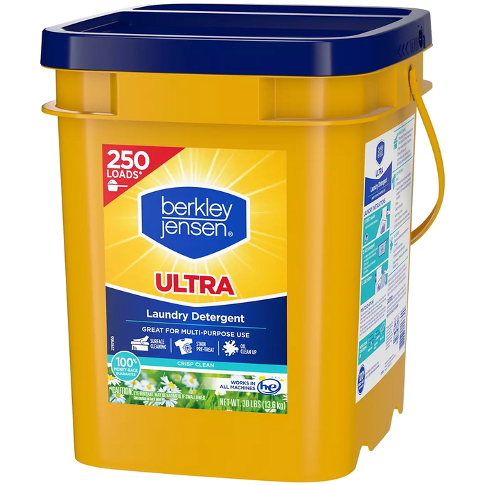 Berkley Jensen Ultra Powder Laundry Detergent, 250 Loads , 30 lbs