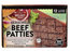 Wellsley Farms Frozen Seasoned Beef Patties, 12-Pack, 64 oz