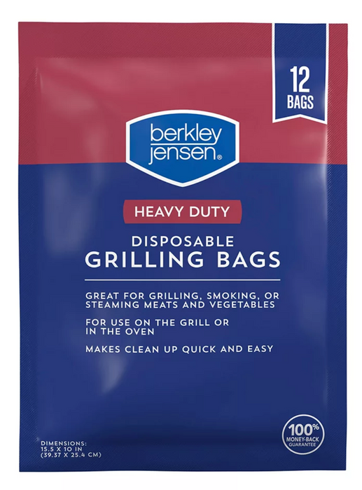 Berkley Jensen Heavy Duty Grilling Bags , 12 ct