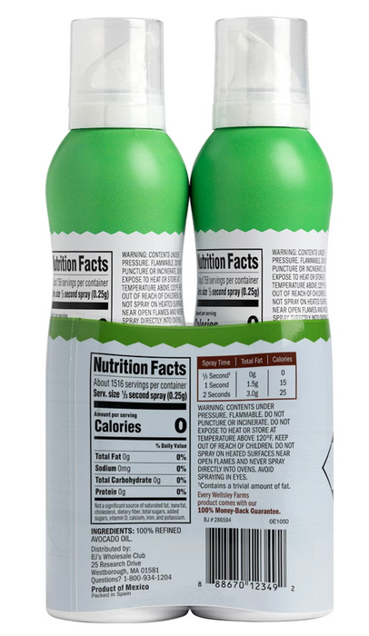 Wellsley Farms Avocado Oil Spray, 2-Pack, 2 x 7 oz