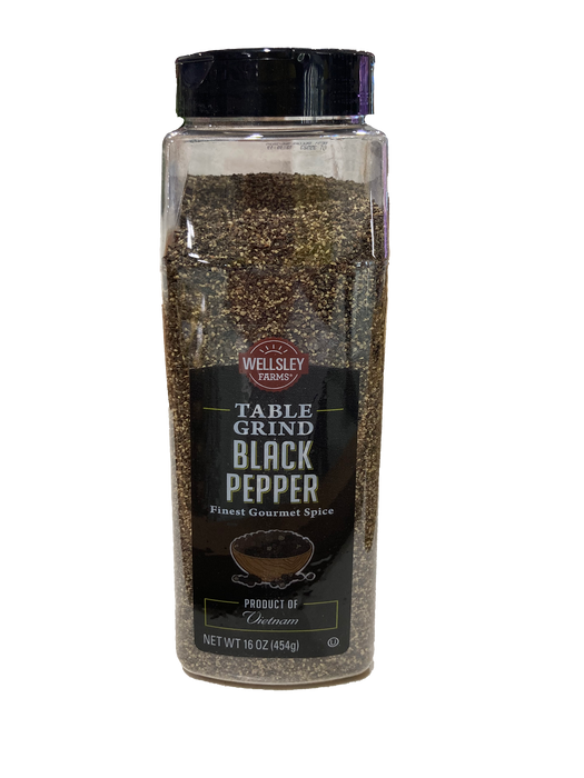 Wellsley Farms Table Grind Black Pepper, 16 oz