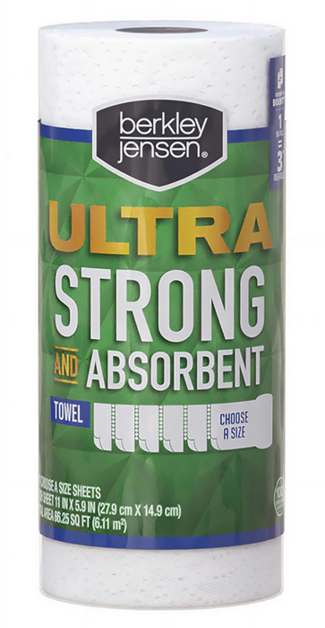 Berkley Jensen Choose-a-Size Ultra Paper Towel, 12 ct