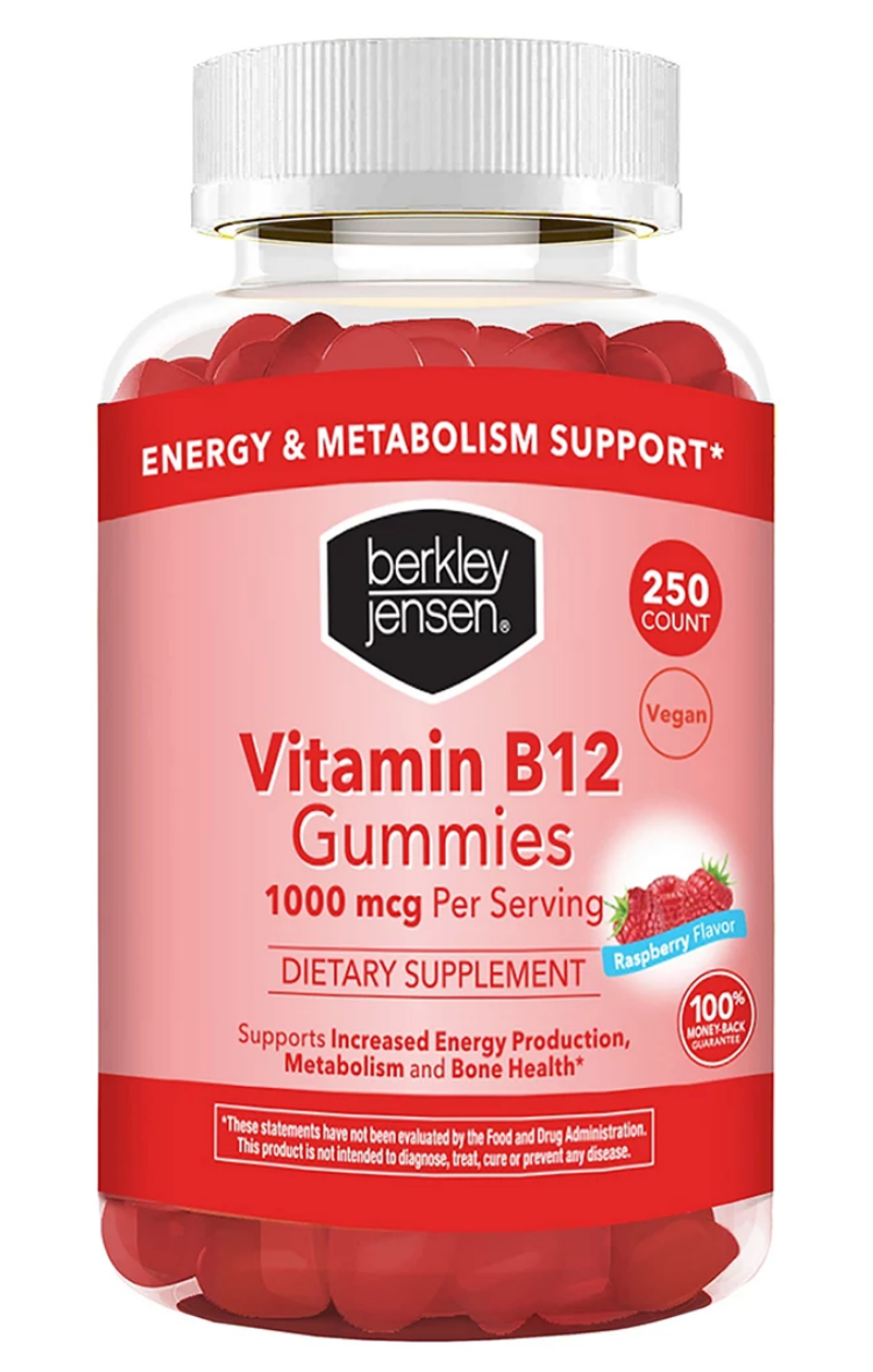 Berkley Jensen Vitamin B12 1000MCG Gummies , 250 ct —