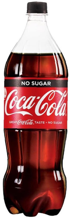 Coca-Cola No Sugar Bottle, 1.5 L