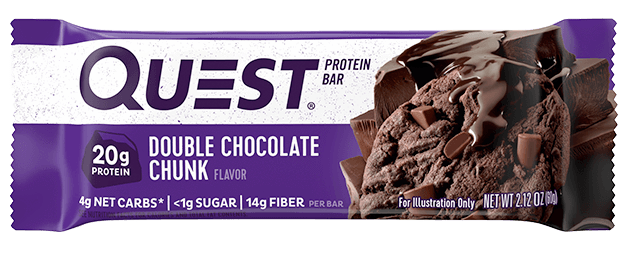 Quest Protein Bar, Double Chocolate Chunk , 60 g