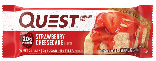 Quest Protein Bars, Strawberry Cheesecake, 12 x 60 g