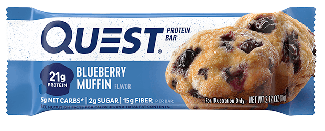Quest Protein Bars, Blueberry Muffin, 12 x 60 g