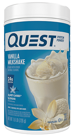 Quest Protein Powder, Vanilla Milkshake, 1.6 lbs