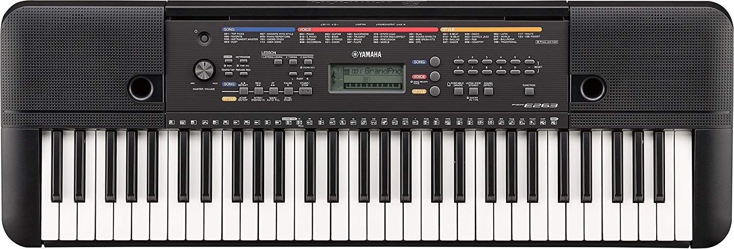 Yamaha PSR-E263 Keyboard, 1 ct