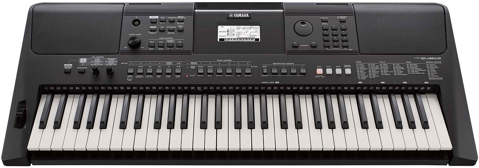 Yamaha PSR-E463 Keyboard, 1 ct