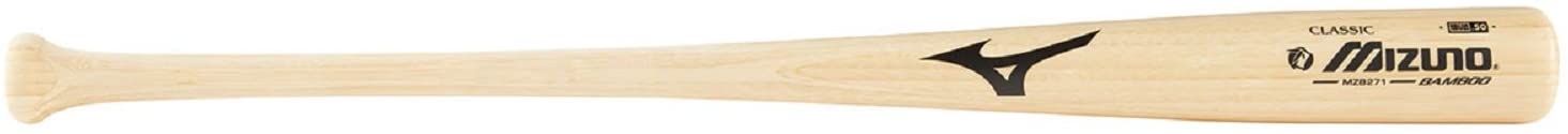 Mizuno Bamboo Classic MZB 271 Wooden Adult Baseball Bat , 1 pc