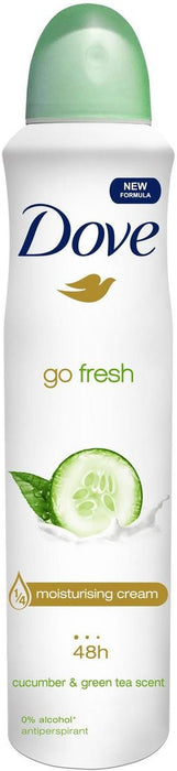 Dove Go Fresh Cucumber & Green Tea Deodorant, 250 ml