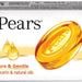 Pears Pure & Gentle Bathing Soap Bars, Value Pack, 3 x 125 gr