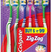 Colgate Zig Zag Soft Bristle Toothbrush Value Pack, 6 ct