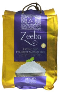 Zeeba Extra Long Premium Quality Basmati Rice, 4.5 kg