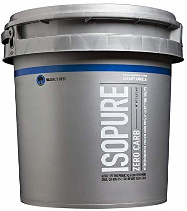ISOPURE Zero Carb Protein Powder ,Creamy Vanilla, 7.5lb