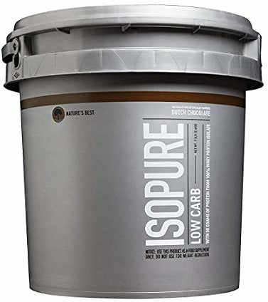 ISOPURE  Low Carb Protein Powder ,Dutch Chocolate, 7.5lb