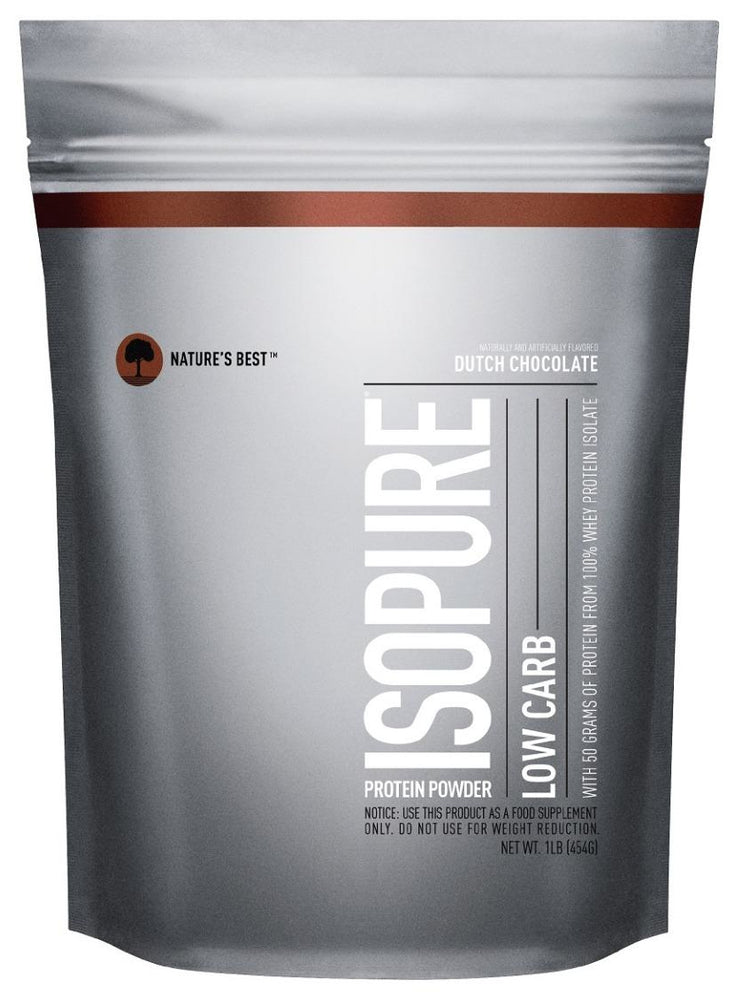 ISOPURE Low Carb, Dutch Chocolate, 1 lb