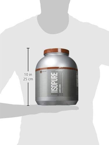 ISOPURE Low Carb Protein Powder ,Dutch Chocolate, 4.5lb