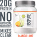 ISOPURE Infusions Mango Lime Protein Powder, 20 g Protein, 14.1 oz, 0.88 lbs (400 gr)