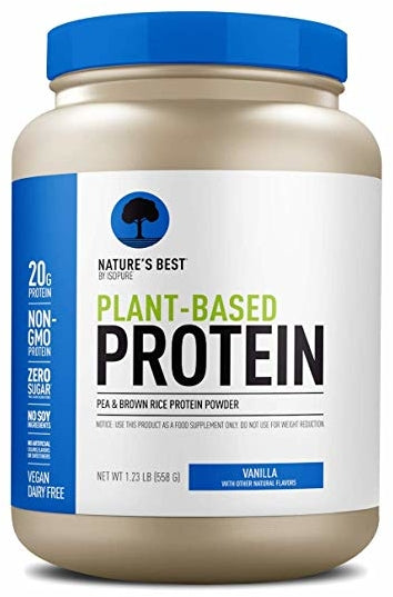 Nature's Best Plant Based Vegan Protein Powder By ISOPURE ,Vanilla, 1.23lb