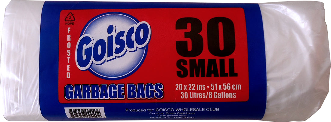 Goisco Small Trash Bags,  8 Gallons, 30 ct