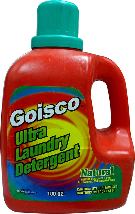 Goisco Ultra Laundry Detergent, Natural, 100 oz