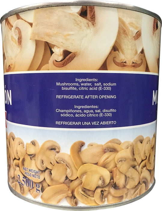 Goisco Sliced Mushrooms, 2500 gr