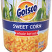 Goisco Sweet Corn, Whole Kernel, 340 gr