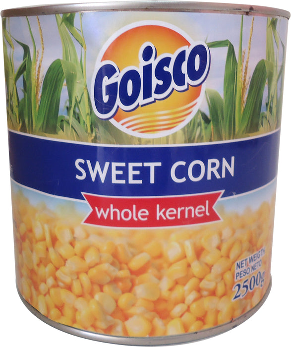 Goisco Sweet Corn, Whole Kernel, 2500 gr
