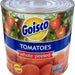 Goisco Whole Peeled Tomatoes, 2500 gr