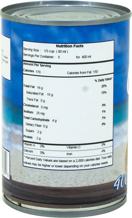 Goisco Coconut Cream, 400 ml