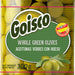 Goisco Whole Green Olives, 300 gr