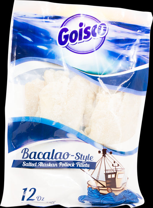 Goisco Bacalao Style Salted Alaskan Pollock Fillets, 340 gr