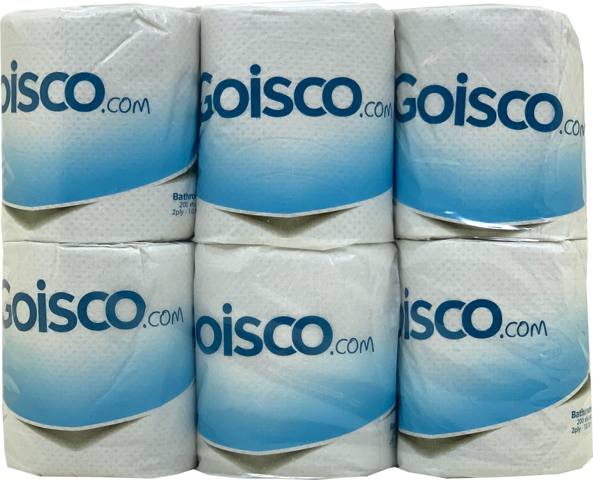 Goisco.com Bathroom Tissue, 200 Sheets, 12 ct