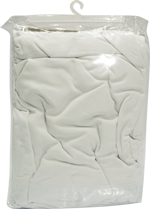 Goisco Table Cover, White, 8 ft