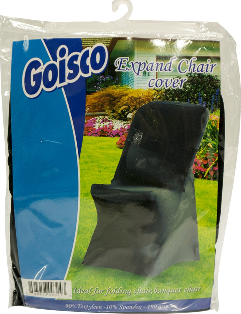 Goisco Chair Cover, Black, 1 pc 