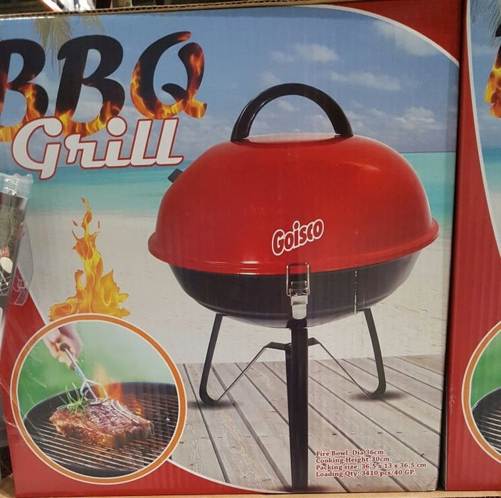 Goisco BBQ Grill 14 inch, Fire Bowl Dia 35 cm, 