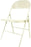 Goisco Steel Folding Chair, Beige, 