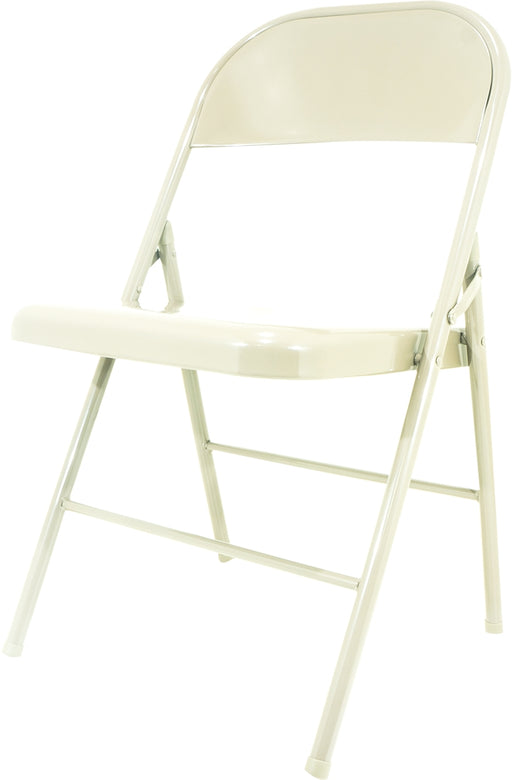 Goisco Steel Folding Chair, Beige, 