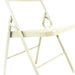 Goisco Steel Folding Chair, Beige, 