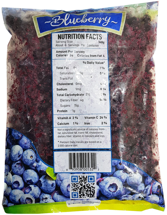 Goisco Frozen Blueberries, 1 kg