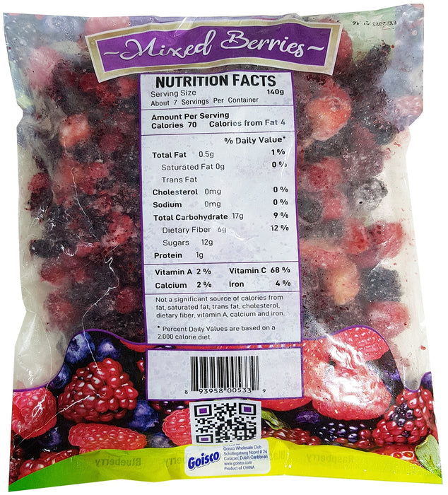 Goisco Frozen Mixed Berries, 1 kg