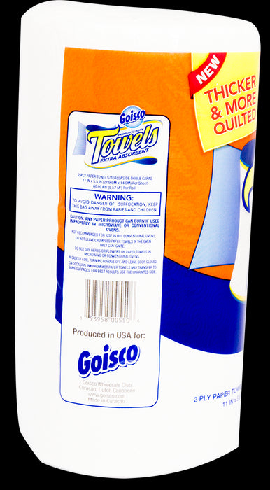 Goisco Kitchen Towels, 142 sheets, 2-ply, 1 ct