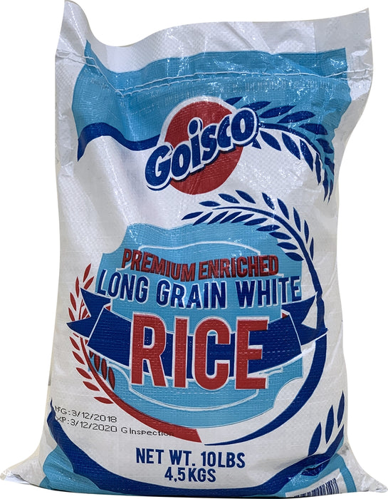 Goisco Long Grain White Rice, 10 lbs