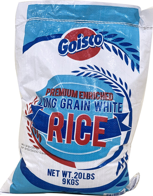 Goisco Long Grain White Rice, 20 lbs