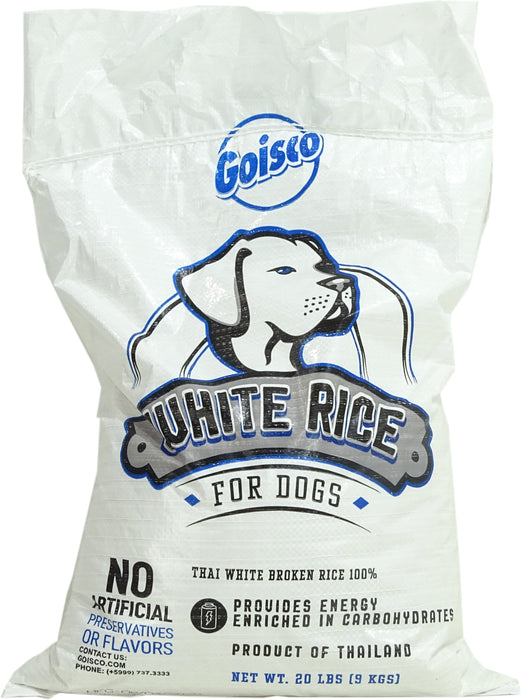 Goisco White Rice for Dogs, 9,1 kg